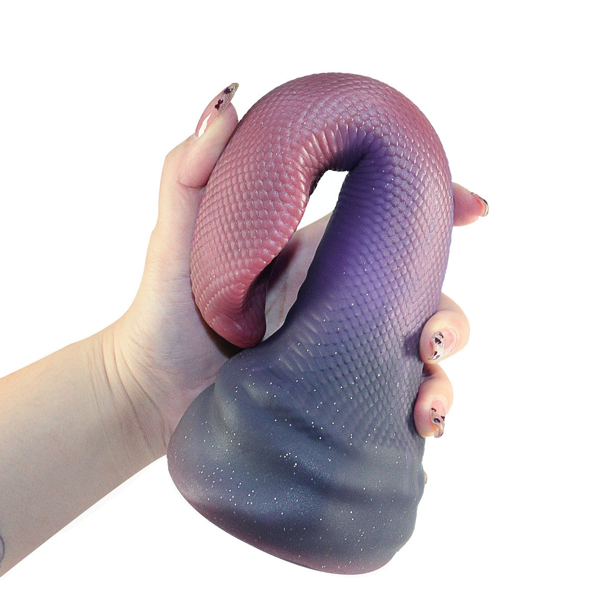 Gode Serpent Fantaisie Silicone Ventouse XXL