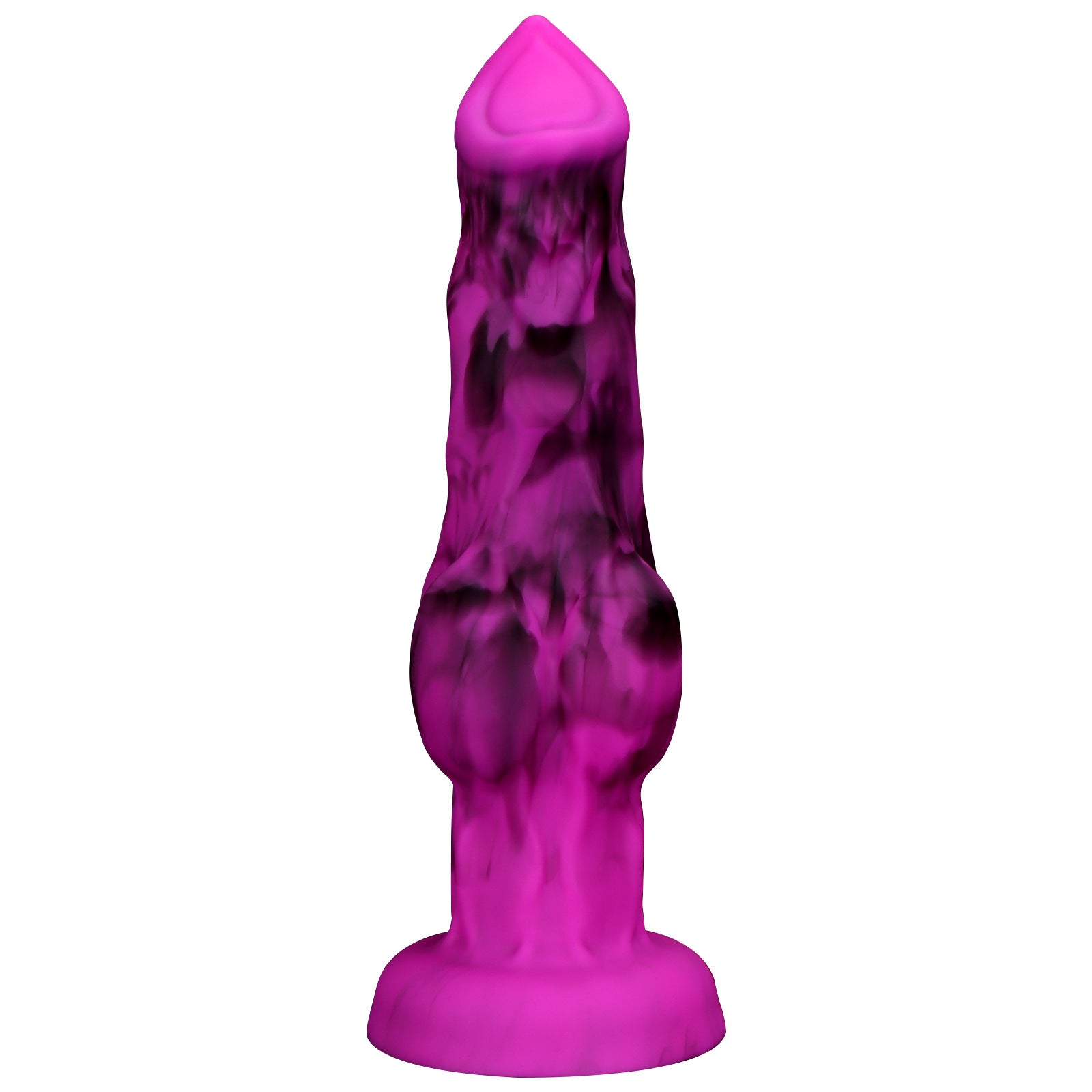 Gode Animal Souple Loup Nœud XXL 25,5 cm