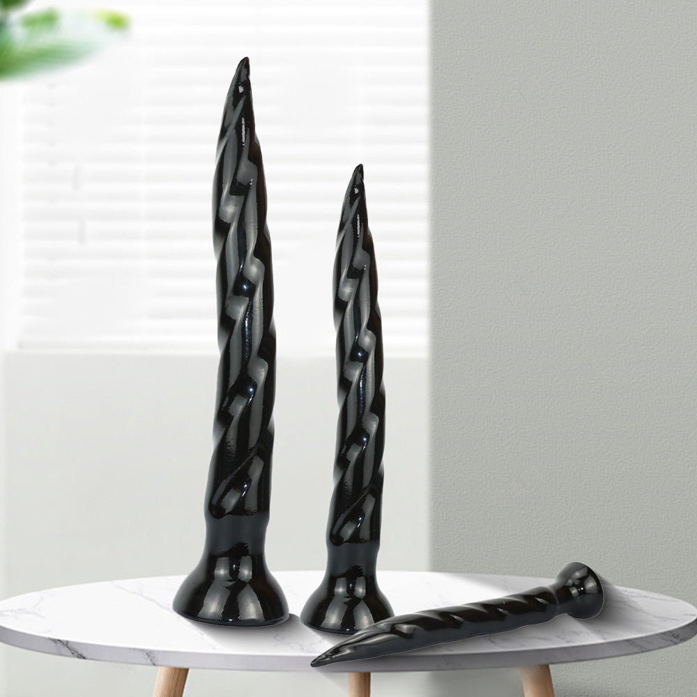 Gode Nervuré Extra Long Effilé 35,5 cm