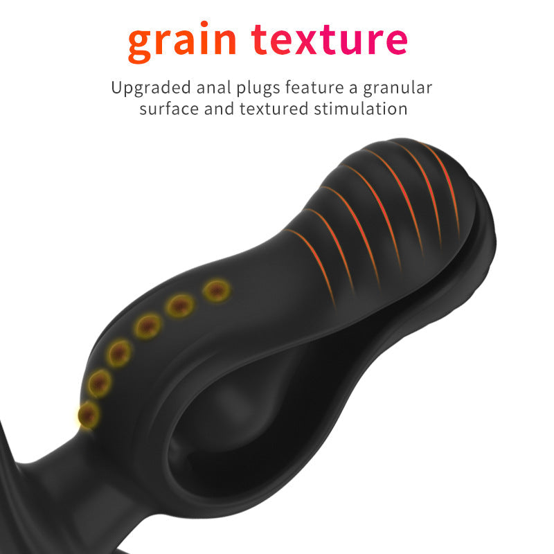 Plug Anal Gonflable XXL Noir en Silicone