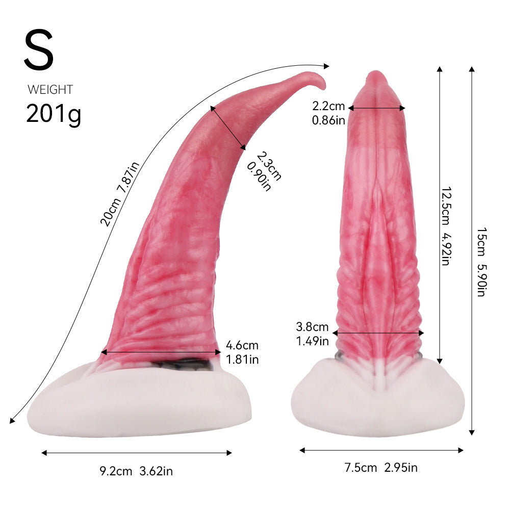 Dauphin Effilé Silicone Ventouse Gode Fantaisie