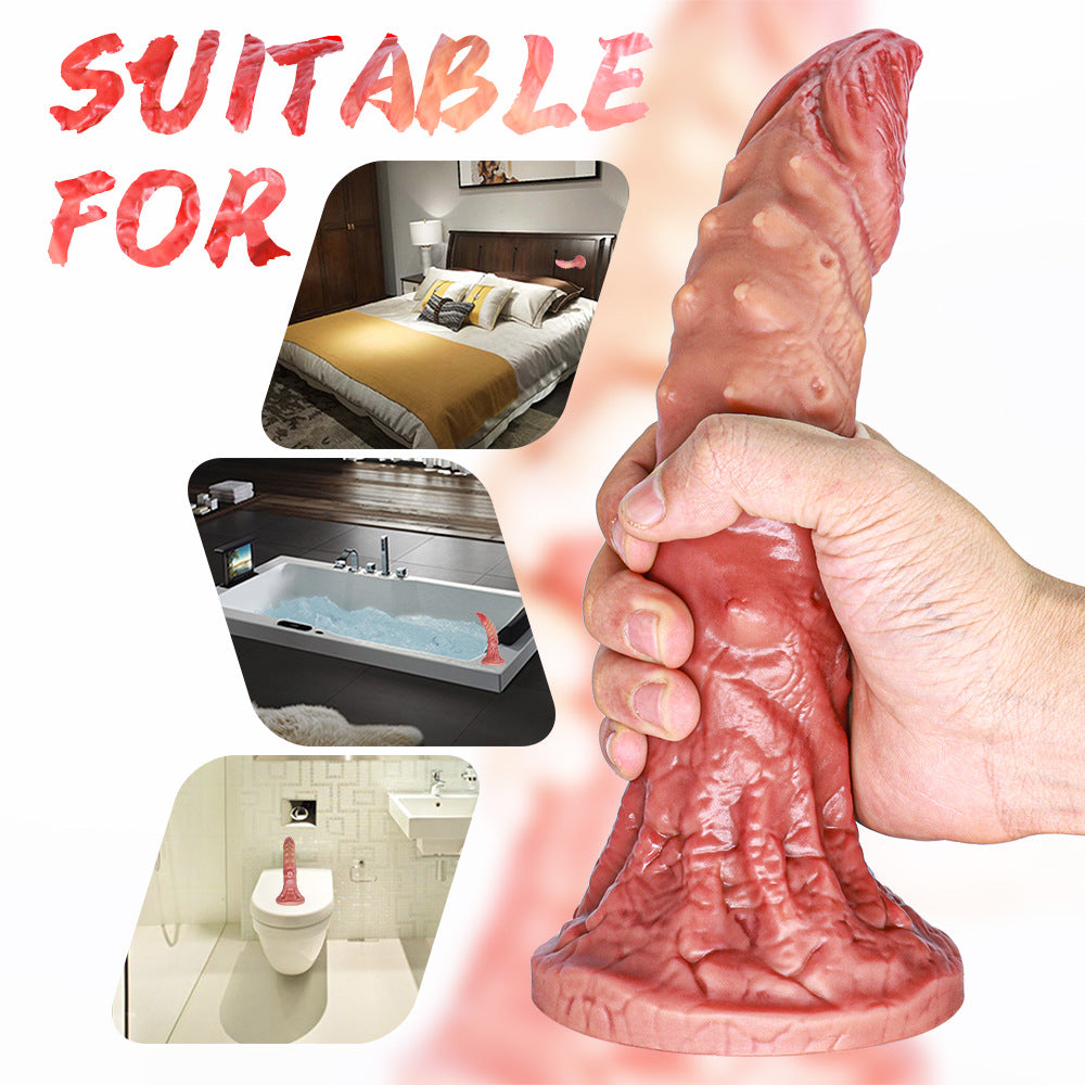 Gode Anal Réaliste Texturé Fantasy 23,6 CM