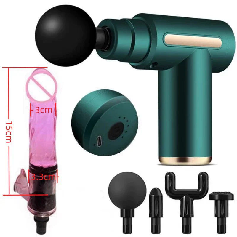 Vibromasseur Gode Vibrant Massage Gun Sextoy