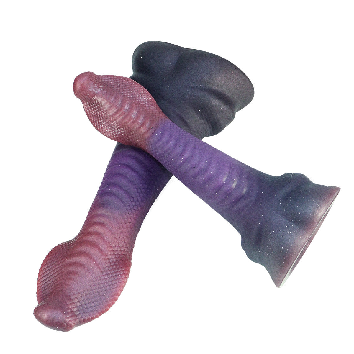 Gode Serpent Fantaisie Silicone Ventouse XXL