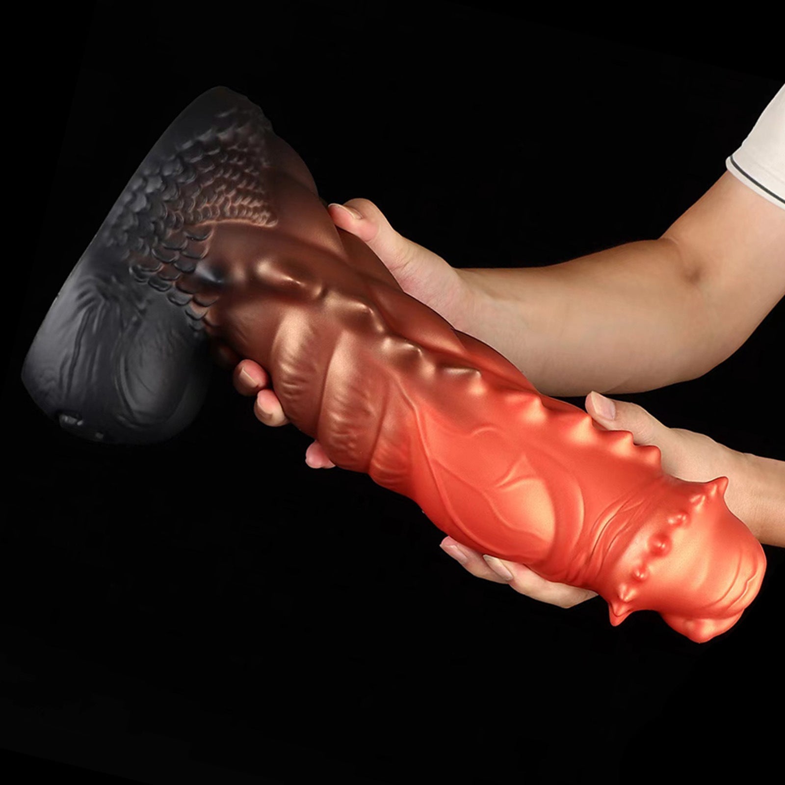 Gode Fantasy Monstre à Picots en Silicone Souple