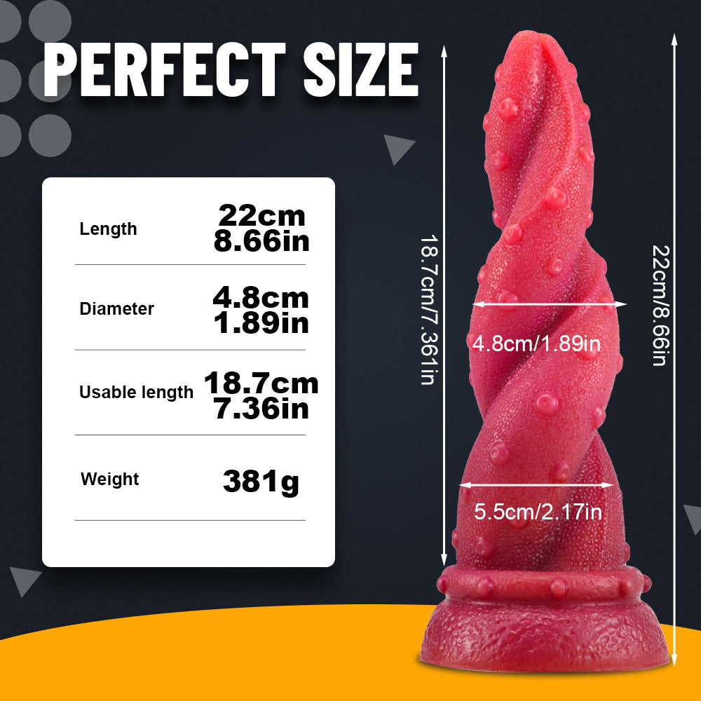 Gode Tentacule Poulpe Fantaisie 20,3 cm