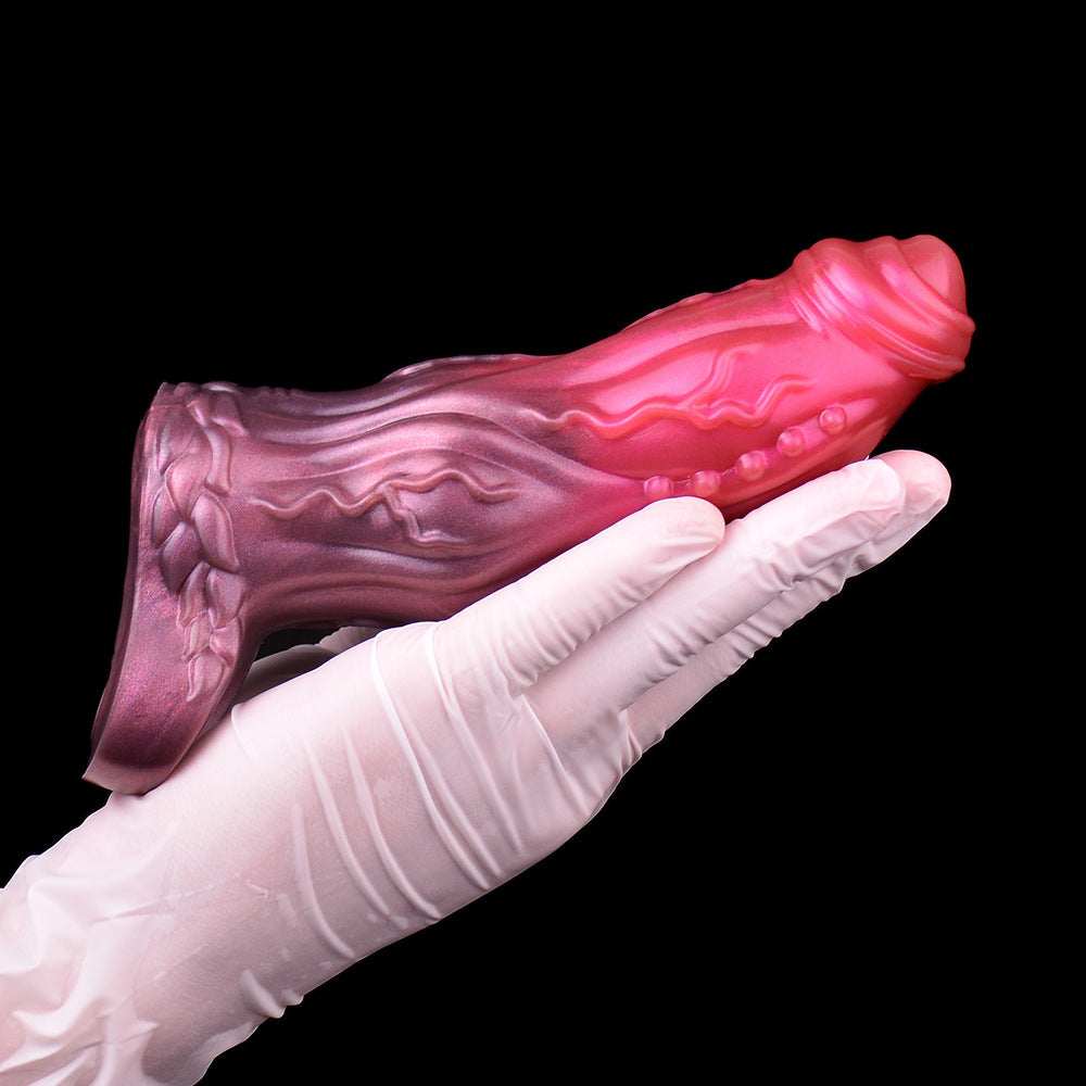 Prepuce Silicone Texturées Gaine à pénis Pour Homme