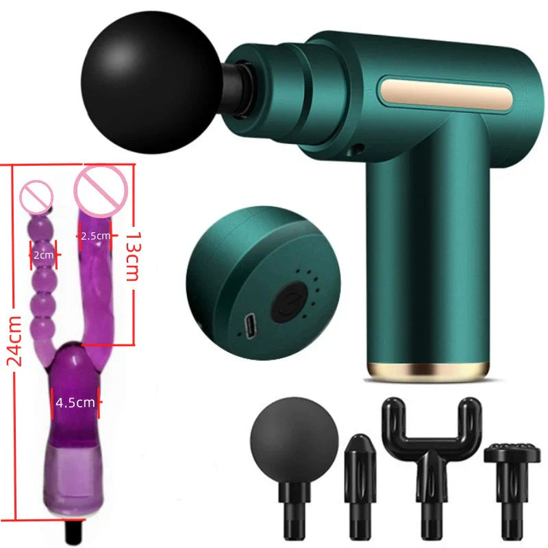 Vibromasseur Gode Vibrant Massage Gun Sextoy