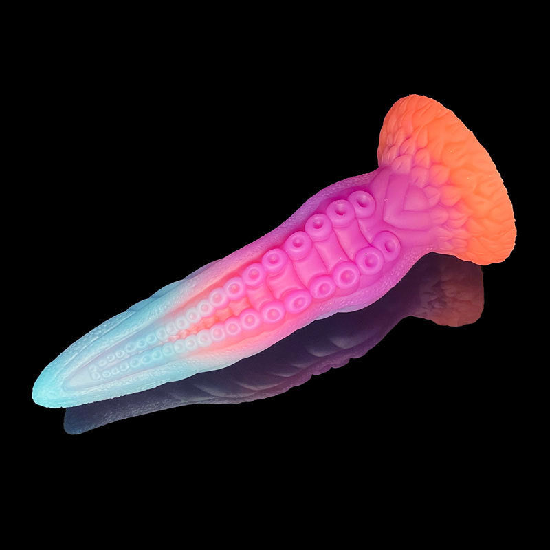 25 Cm Gode Pieuvre Tentacule Lumineux