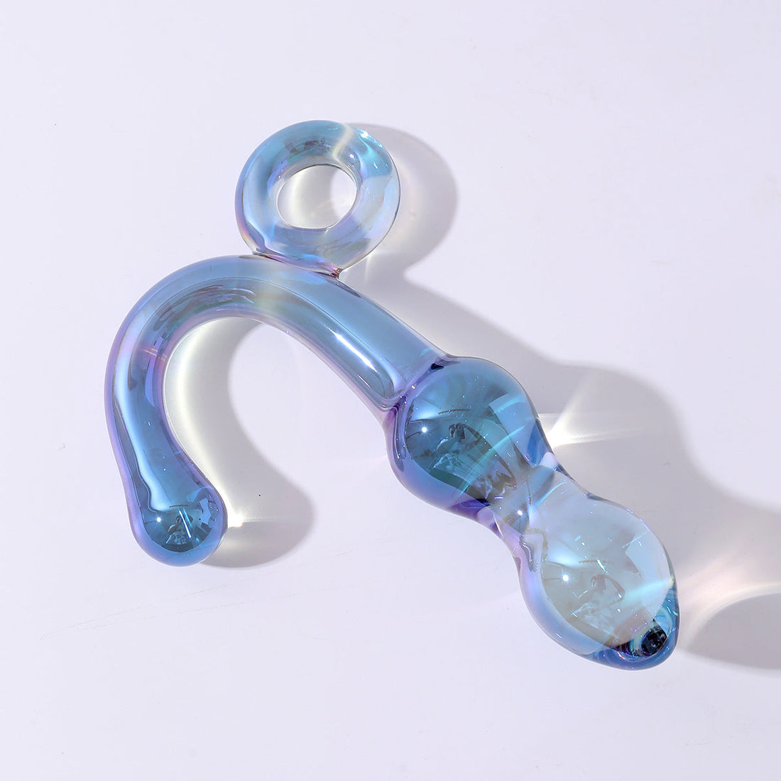 Gode en Verre Point G et Clitoridien