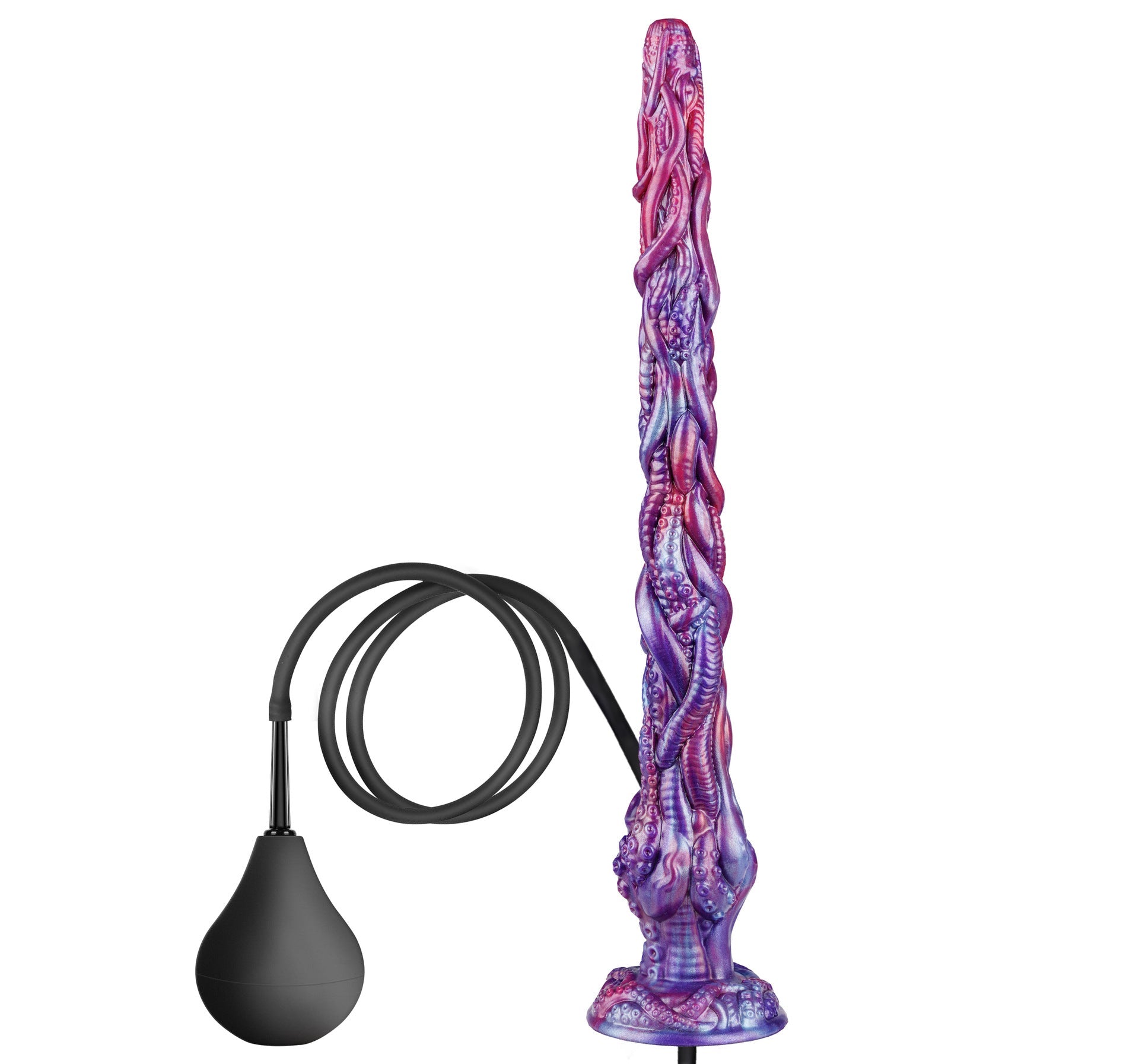 Gode Tentacule Fantasy Violet XXL Éjaculateur 50,5 cm