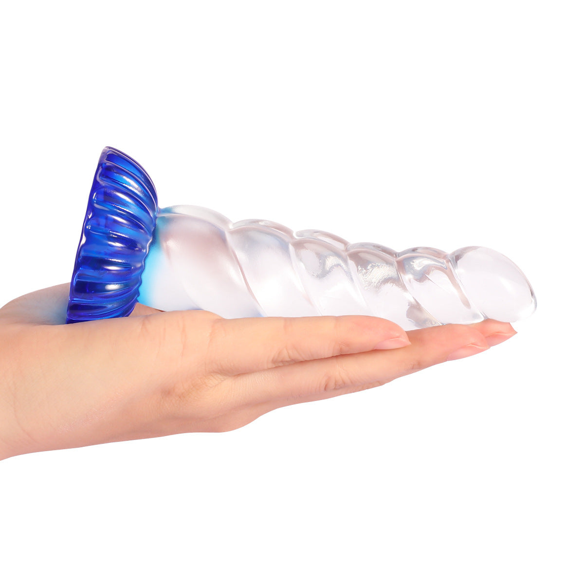 Gode Licorne Transparent Nervuré Fantaisie Jelly