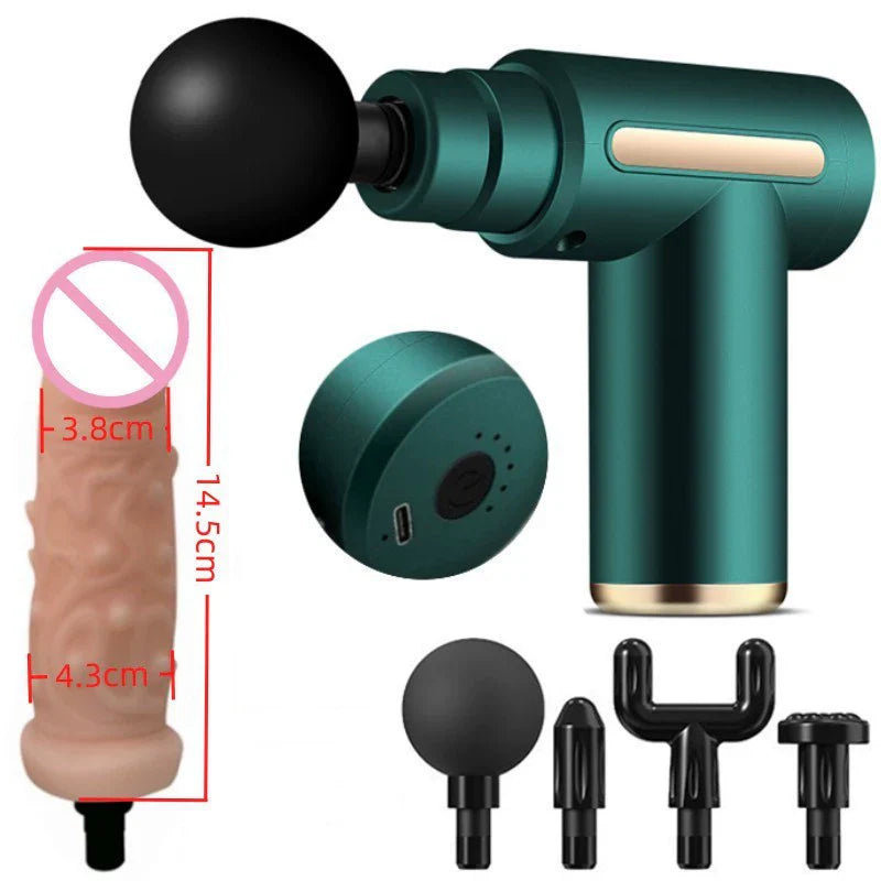 Vibromasseur Gode Vibrant Massage Gun Sextoy