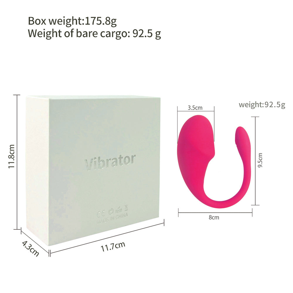 Culotte Vibrante Rose Avec œuf Vibrant Télécommandé Par Application