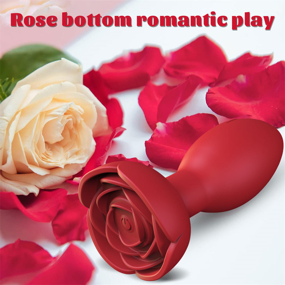 Télécommandé APP Rose Plug Anal Vibrant