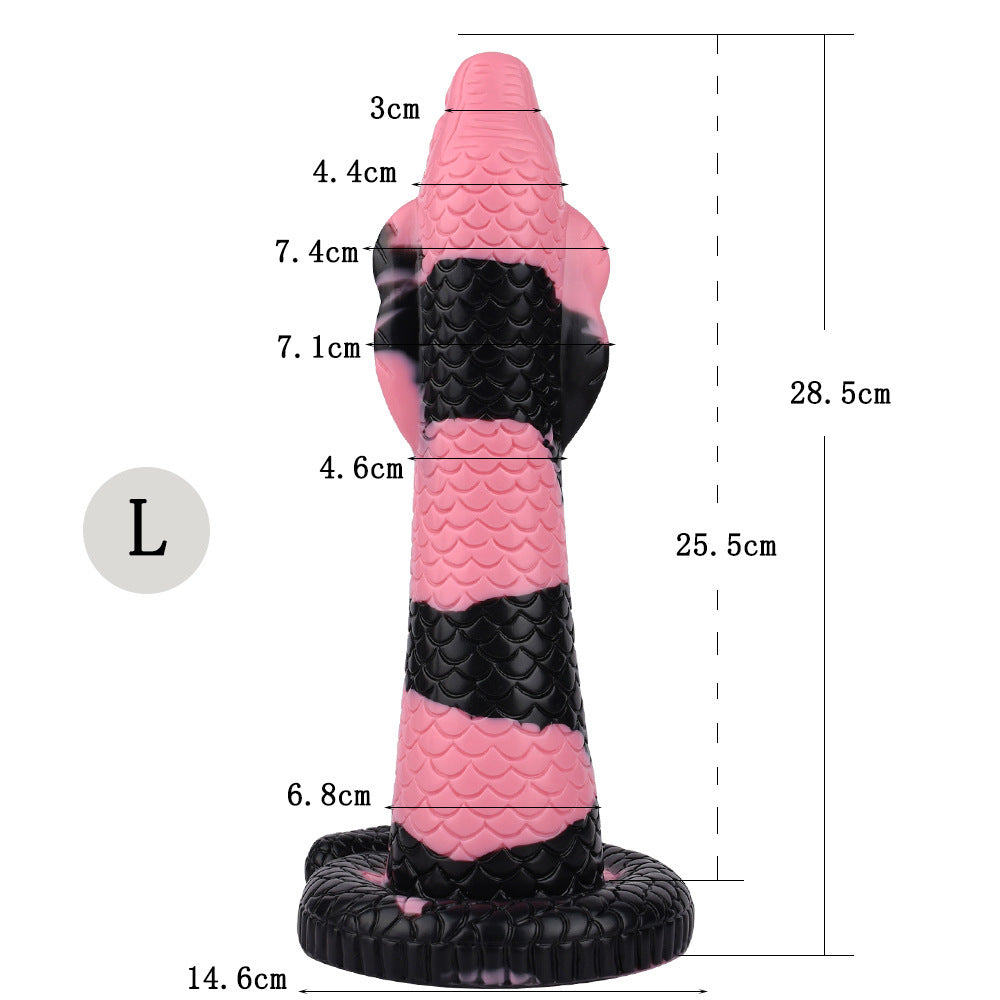 Gode Serpent Animal Fantasy Alien Rose
