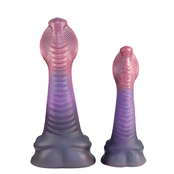 Gode Serpent Fantaisie Silicone Ventouse XXL