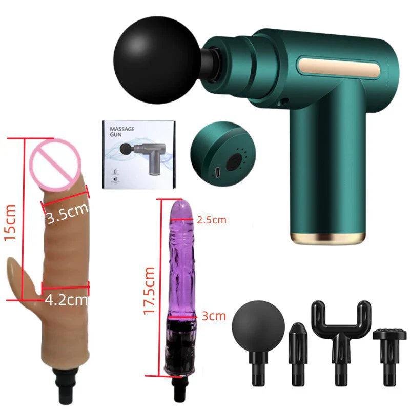 Vibromasseur Gode Vibrant Massage Gun Sextoy