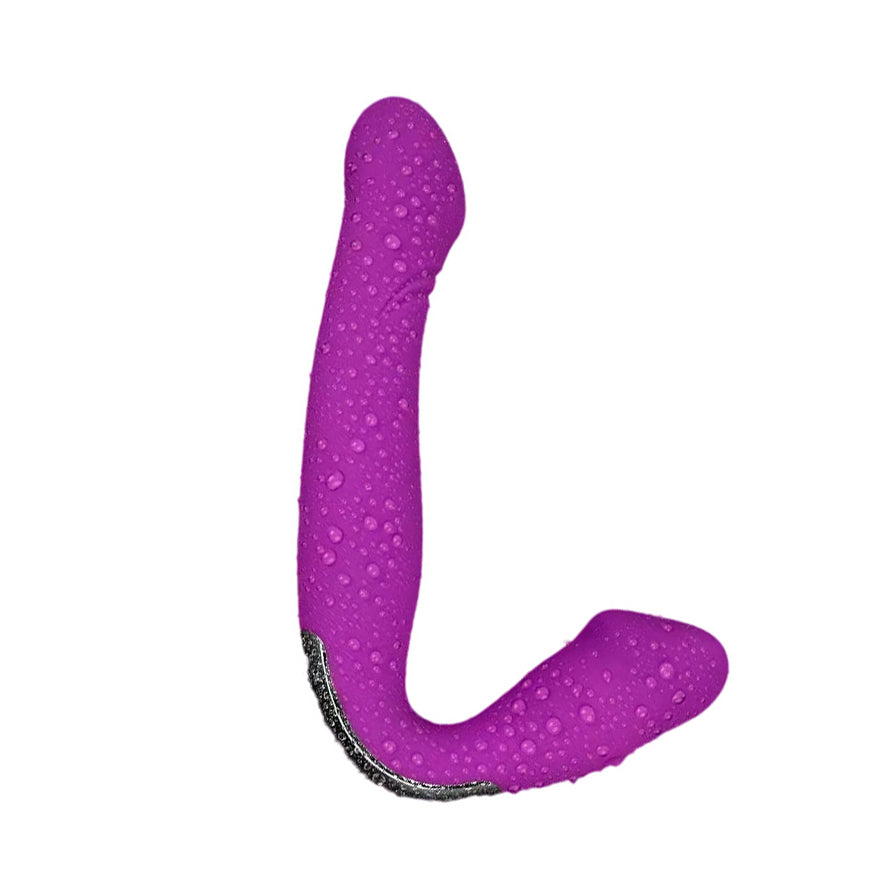 Gode Ceinture Sans Harnais Vibrant Violet Silicone
