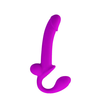 Gode Ceinture Sans Harnais Réaliste Violet éjaculateur