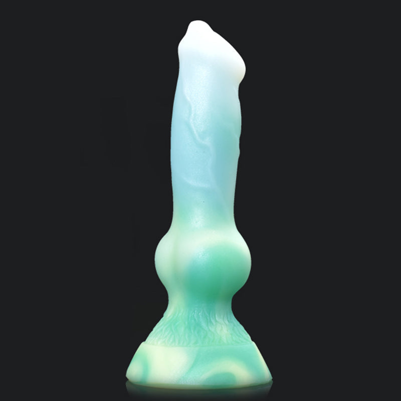 18,5 Cm Dégradé Veiné Fantasy Gode Chien