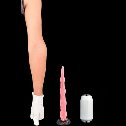 Gode Tentacule Rose Extra Long en Silicone 63,5 cm