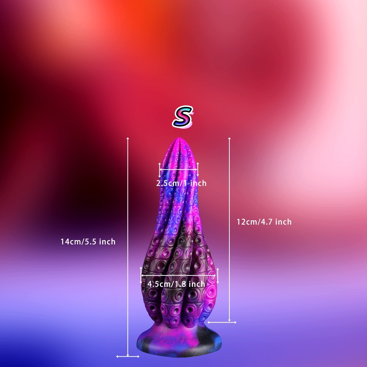 Souple Silicone Tentacule Gros Plug Anal