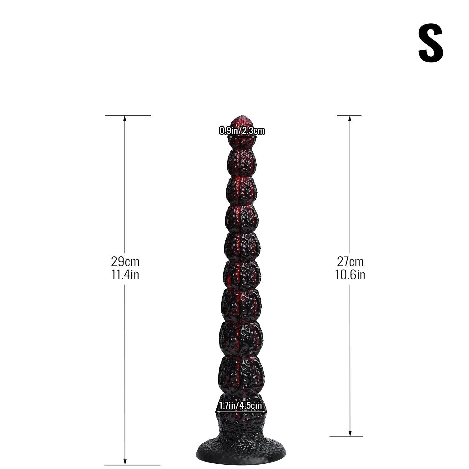 Perles Souples Silicone Monster Long Gode Anal