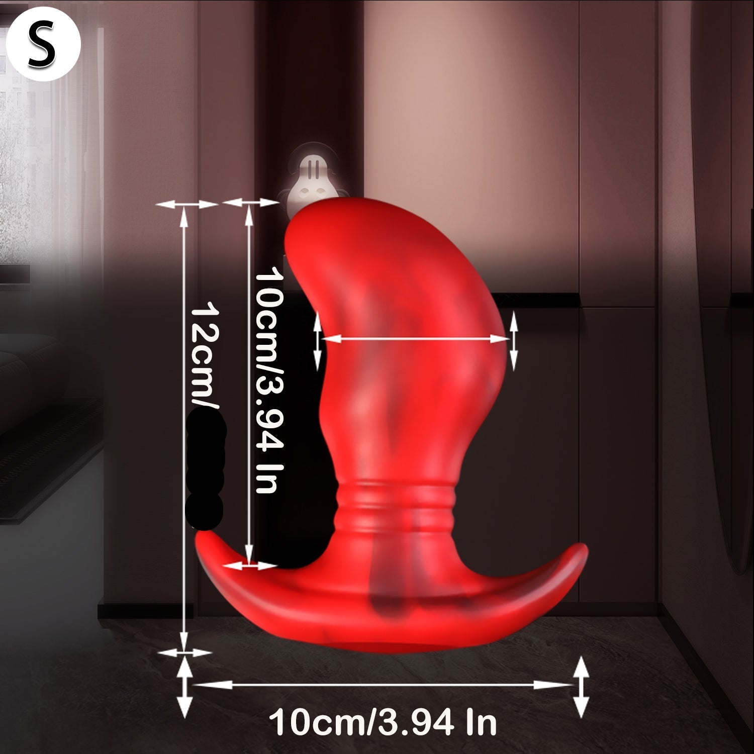 Rouge à Boule en Silicone Plug Anal XXL