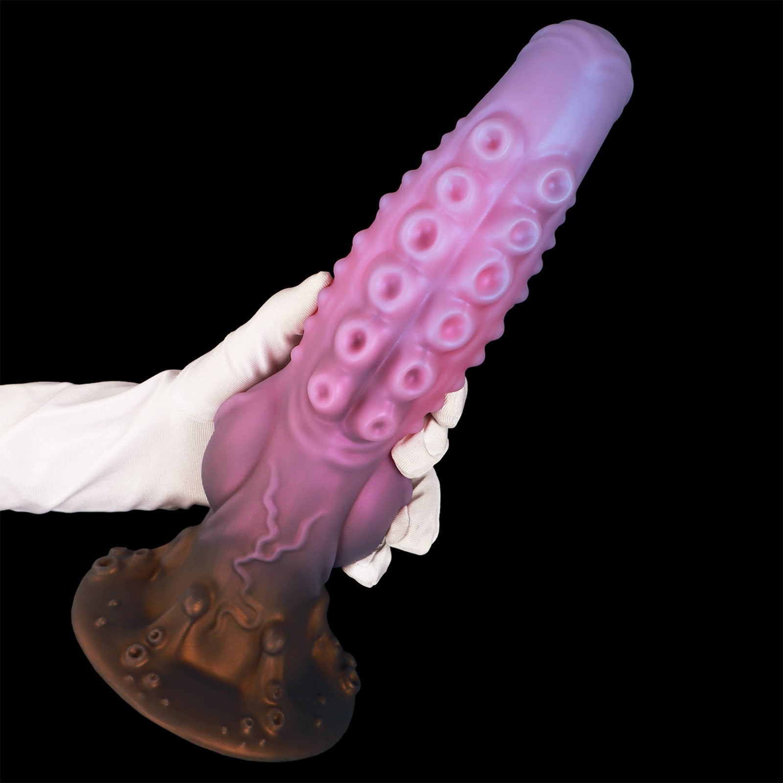 Souple Silicone Gode Tentacule Monstre avec Ventouse