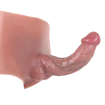 Gode Ceinture Creux Courbé avec Culotte 19,5 cm