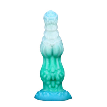 Gros Plug Anal dragon Fantaisie Lumineux en Silicone