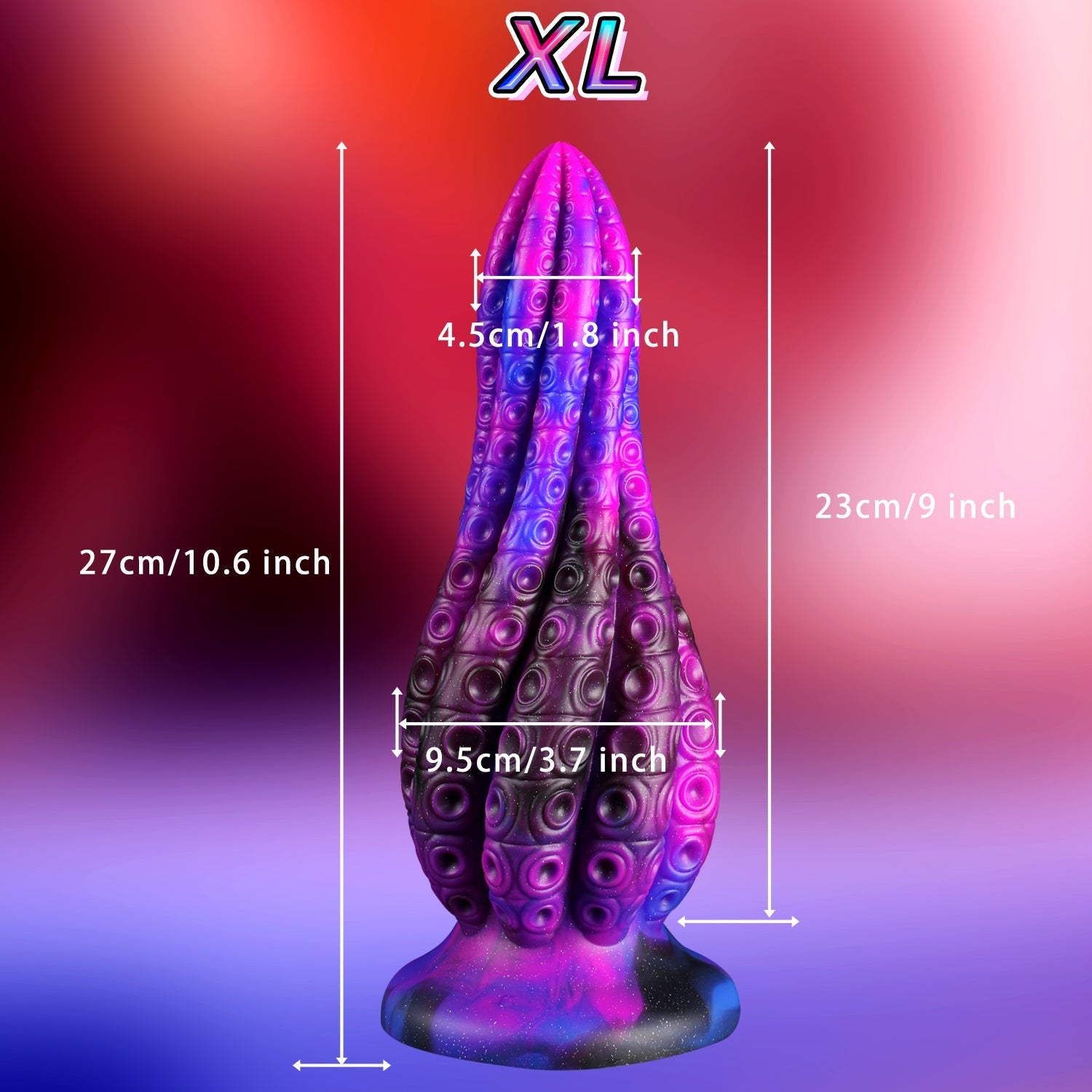 Souple Silicone Tentacule Gros Plug Anal
