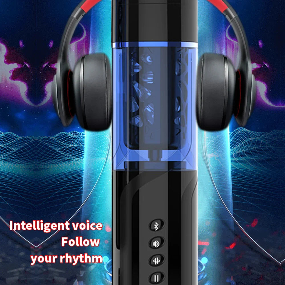 Masturbateur Automatique Bluetooth Réglable Effet Fellation Pour Homme
