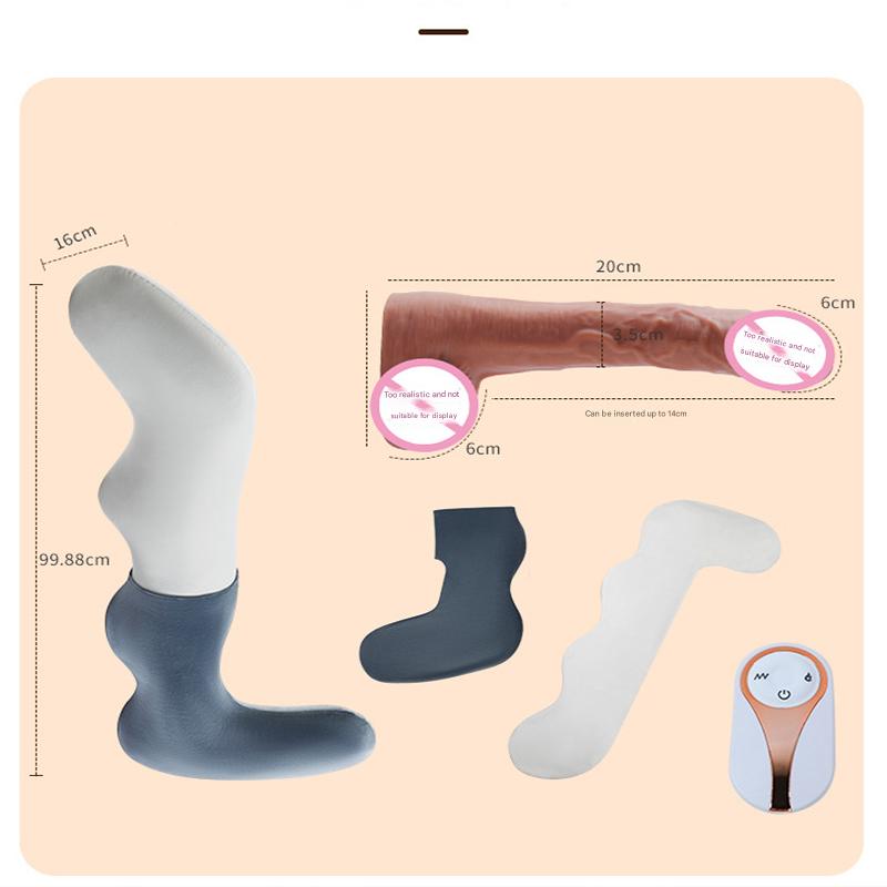 Coussin Télécommandé Sextoy Gode Discret Caché