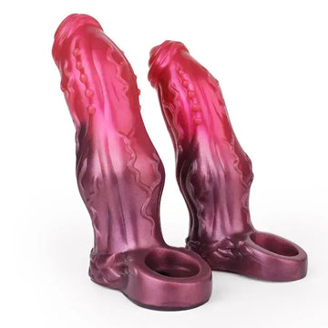 Prepuce Silicone Texturées Gaine à pénis Pour Homme