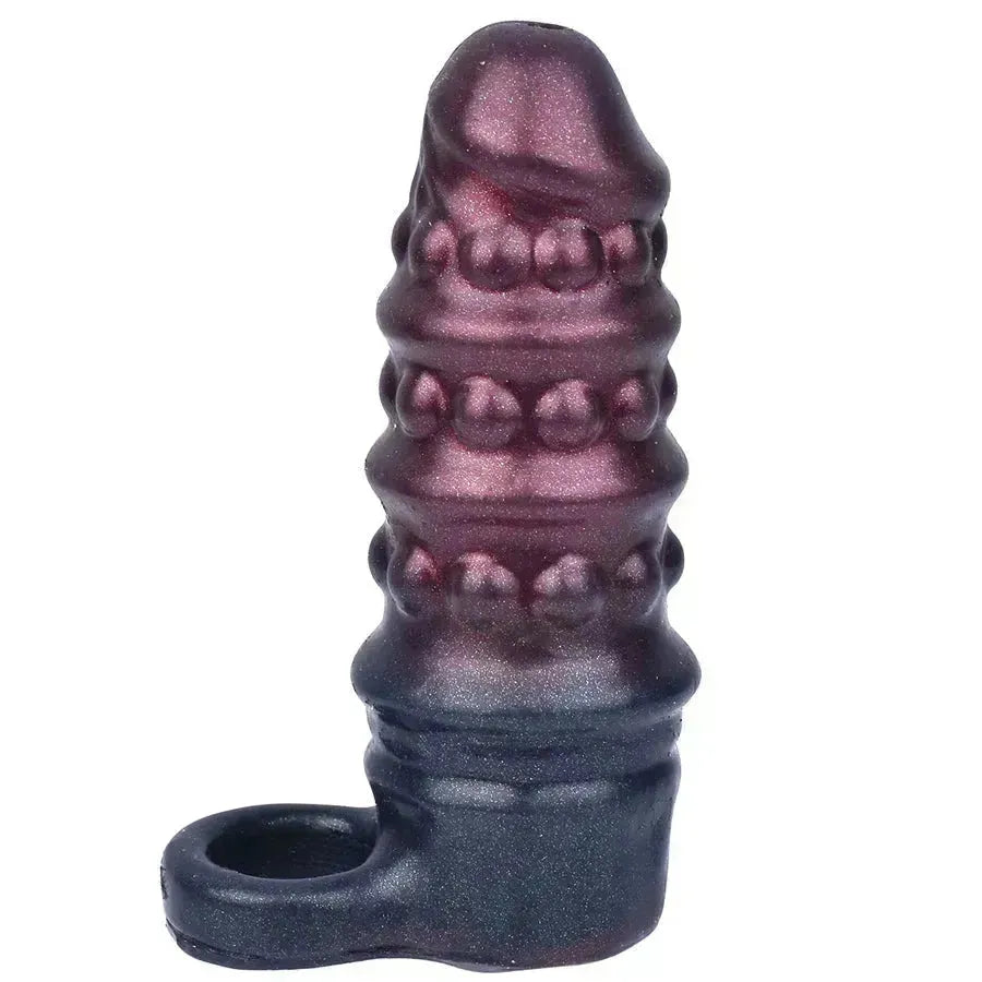 Goutte d’Eau Nervurée Texturée Silicone Gaine à Pénis