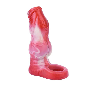 Gaine à Pénis En Silicone Souple Avec Texture Fantasy