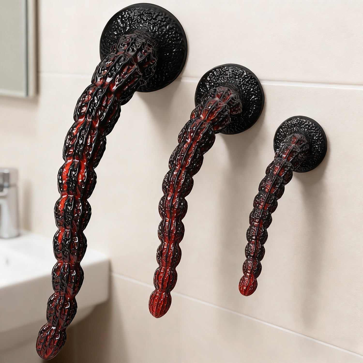 Perles Souples Silicone Monster Long Gode Anal