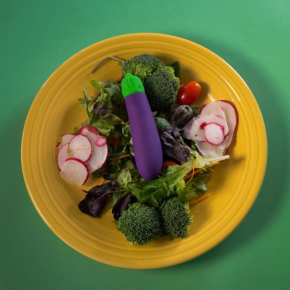 Violet Aubergine Mini Vibromasseur Clitoridien