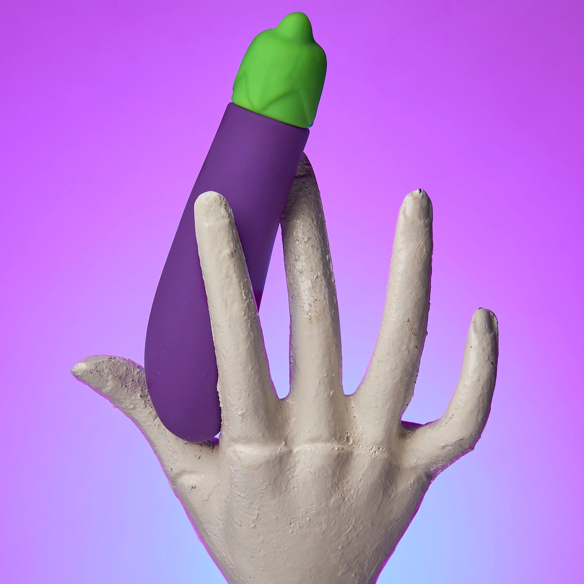 Violet Aubergine Mini Vibromasseur Clitoridien