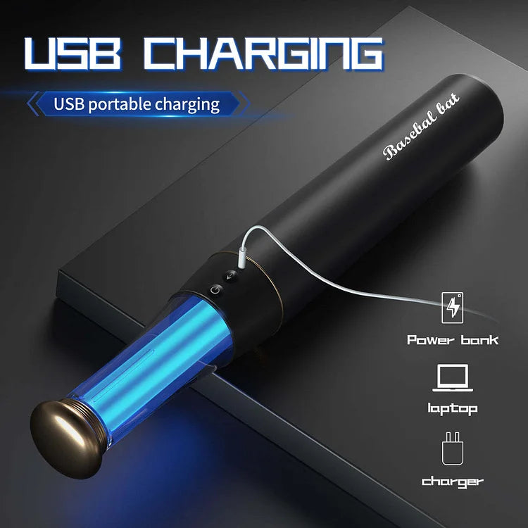 Vibromasseur Baseball Discret Rechargeable USB À Va-Et-Vient