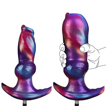 17 Cm Fantasy Chien Knot Plug Anal Gonflable