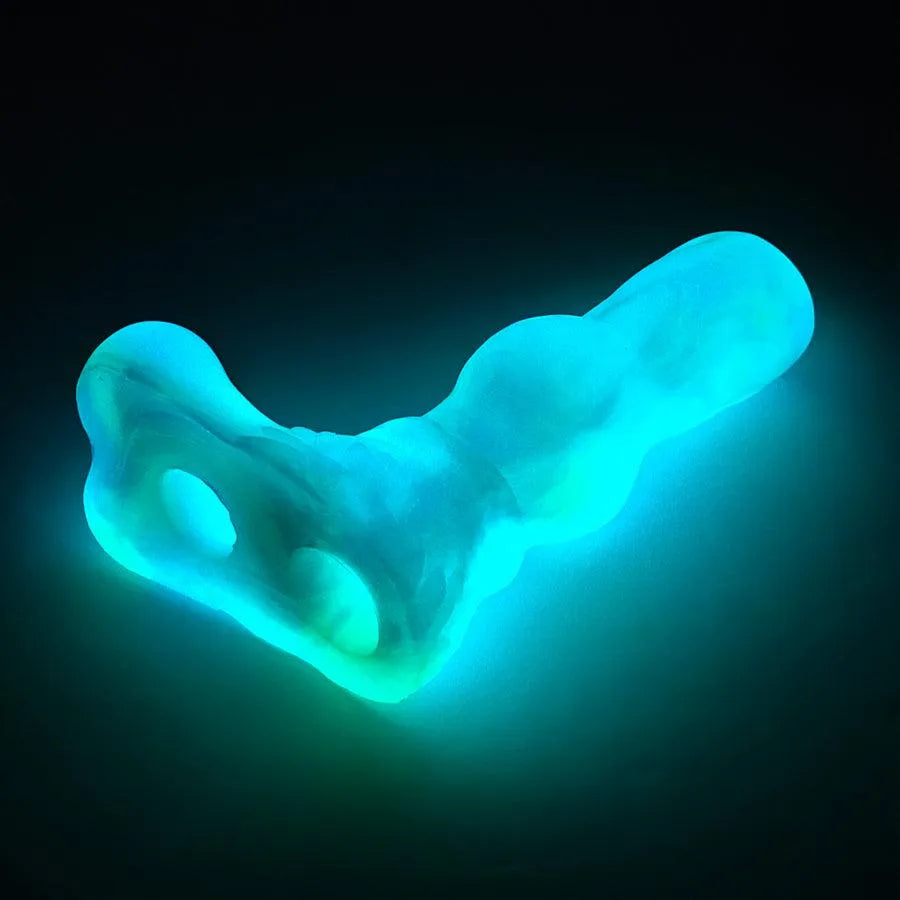 Manchon Pénien Lumineux Pour Cheval (Avec Nœud)