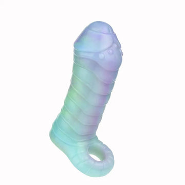 Gaine à Pénis Lumineux En Silicone Alien Fantasy
