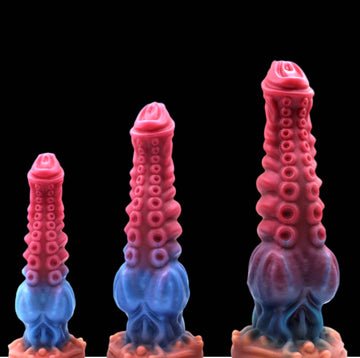 Gode Tentacule Fantaisie Avec Nœud Monstre