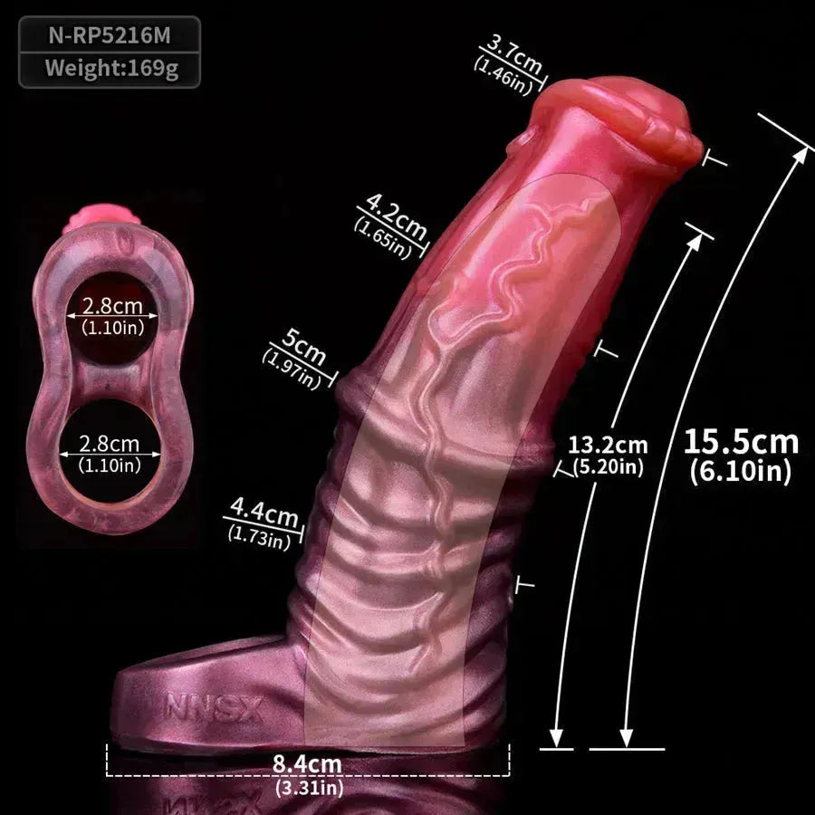 Réaliste Silicone Geant Cheval Gaine à Pénis