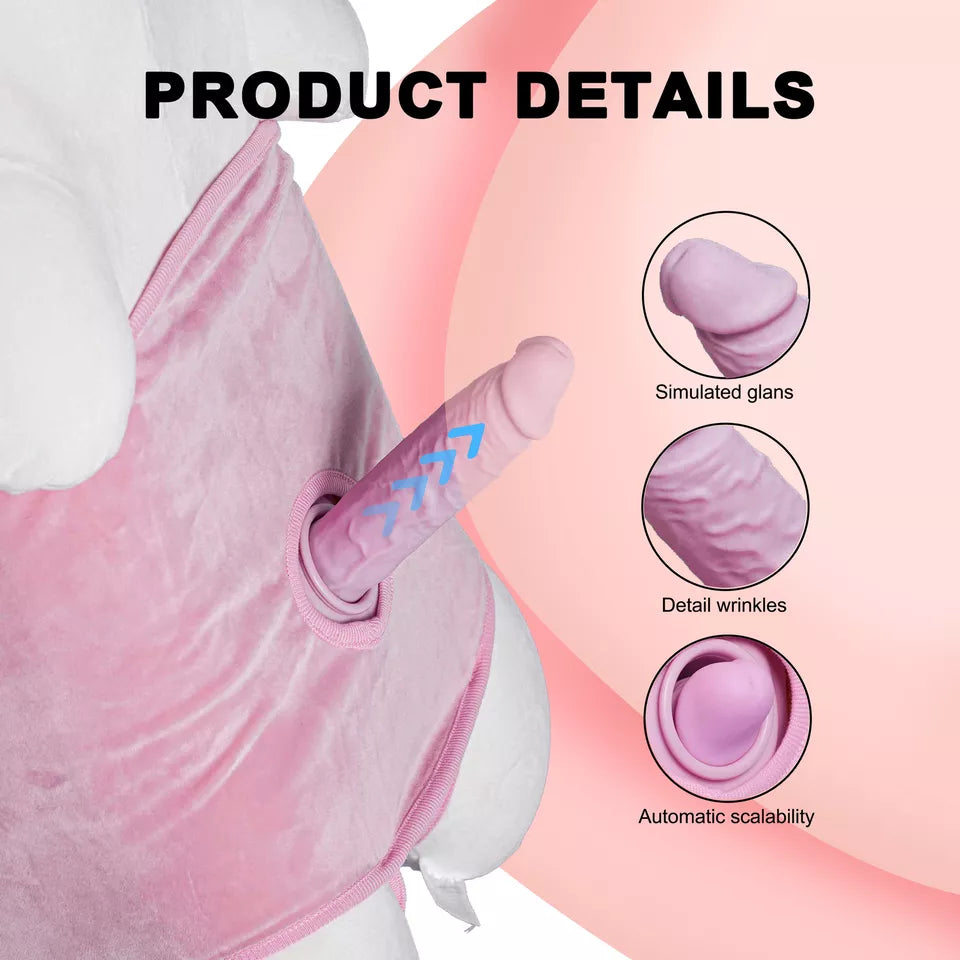 Coussin Sexuel Infinity Pillow Bear – Peluche Ours Discrète Avec Machine à Dildo