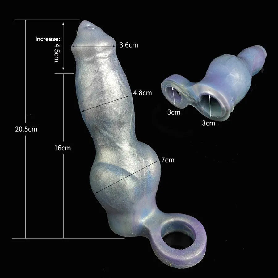 Gaine à Pénis Souple Et Confortable 20,5 cm Fantasy