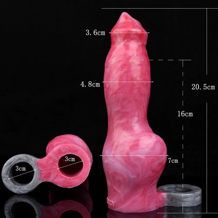 Gaine à Pénis Souple Et Confortable 20,5 cm Fantasy